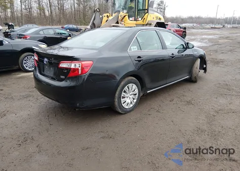 2014 Toyota Camry Hybrid Le z USA, uszkodzony, nr VIN 4T1BD1FK7EU123561